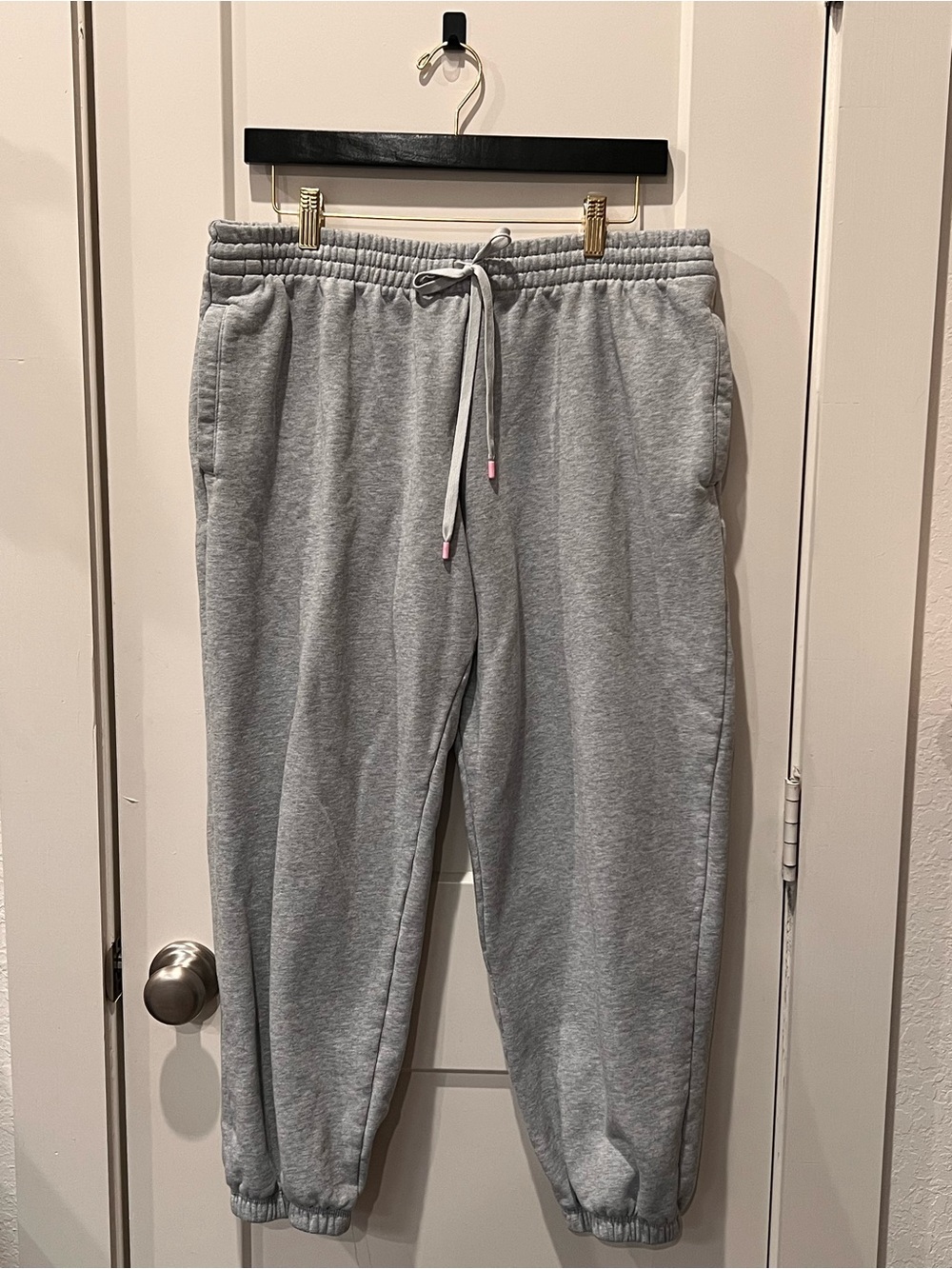 Victoria's Secret Light Gray Drawstring Jogger Pants